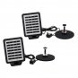 1.5W 180L/H LED Solar Fountains Pump Pond Pool Fish Tank Bird Bath Water Pump built in Battery Float
