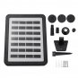 1.5W 180L/H LED Solar Fountains Pump Pond Pool Fish Tank Bird Bath Water Pump built in Battery Float