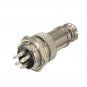 Aviation Plug Connector Male Female Panel Metal Wire Connector 16mm Aviation Connector Plug