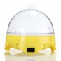 Automatic Egg Hatcher Clear Digital Chicken Duck Bird 7 Egg Incubator Hatcher Househould