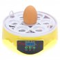 Automatic Egg Hatcher Clear Digital Chicken Duck Bird 7 Egg Incubator Hatcher Househould