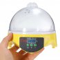 Automatic Egg Hatcher Clear Digital Chicken Duck Bird 7 Egg Incubator Hatcher Househould