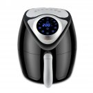 1700W Electric Air Fryer Digital Timer Temp Control 6.1 Quart Oil-free Touch Screen Fried Food for H