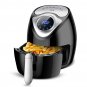 1700W Electric Air Fryer Digital Timer Temp Control 6.1 Quart Oil-free Touch Screen Fried Food for H