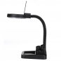 5X 10X Magnifying LED Lamp Magnifier Light Large Glass Lens Desktop Stand Craft