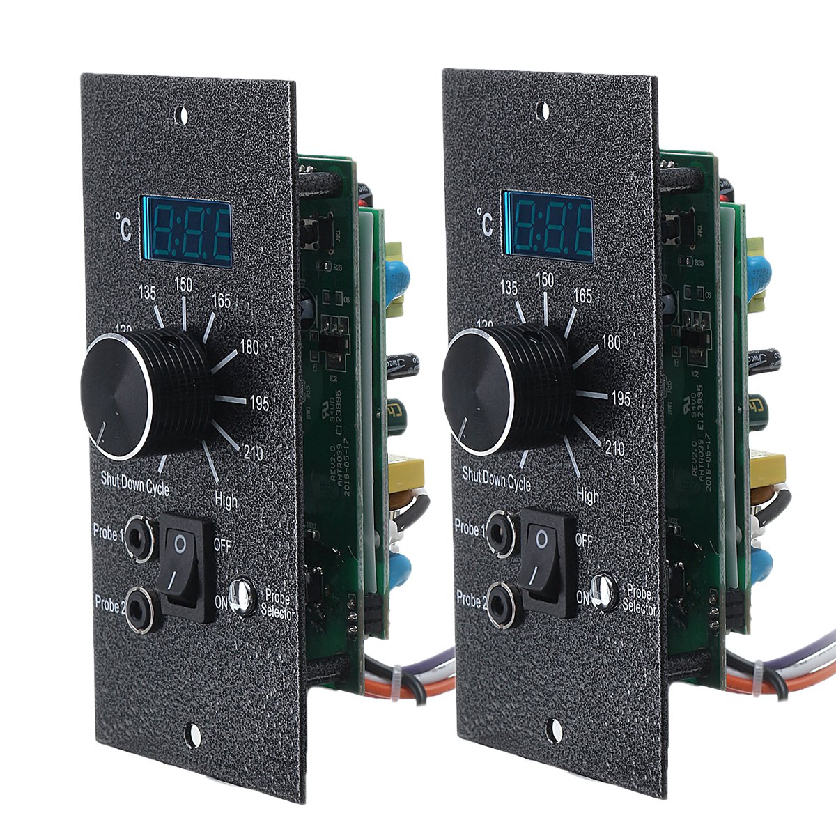 230V AH-039-C Digital Thermometer Thermostat Upgrade Controller Board Replacement For Traeger Pellet
