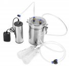 2L Stainless Steel Electric Ewe Milking Machine Vacuum Pump Milker AU/EU/US Plug