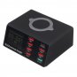 QC3.0 Wireless Muti-port USB Charger PD TYPE-C 8W Current Voltage Display Charging Station Travel Ch