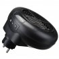 900W 110-240V Mini Electric Fan Heater Wall-outlet Adjustable Thermostat Timing Setting Warmer