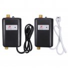 Electric Tankless Hot Water Heater Instant Heating For Bathroom Kitchen Washing With Indicator