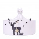 Pet Ceramic Electric Automatic Water Fountain Dog Cat Drinking Bowl Tank Water Dispenser Pump