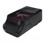 110V/220V Portable Electric Space Heater Fireplace Flame Fan Silent Mini Air Warmer Blower with Remo