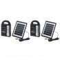 3W 6V Solar Panel Storage Generator LED Light USB Charger System Emergency Lamp