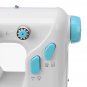 AC100-240V LED Mini Electric Sewing Machine Lightweight Sewing Tools Household Dual Speed switch Aut