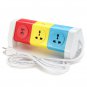Alardor ALD-3W6KLU 250V Rotating Socket Intelligent Patch Panel USB Plug Board Power Strip