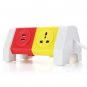 Alardor ALD-2W4KLU 250V Rotating Socket Intelligent Patch Panel USB Plug Board Power Strip