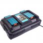Smart Dual Pulse DC18RD 18-14V Battery Charger For Makita USB Charger Fast Rapid Dual Twin Port