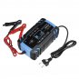 Display Battery Charger 12V 8A/24V 4A Automotive Smart Battery Maintainer for Car Truck Motorcycle M