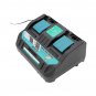 Fast Dual Battery Charger + USB Port Replacement For MAKITA DC18RD 14.4-18V 4A