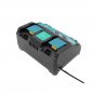 Fast Dual Battery Charger + USB Port Replacement For MAKITA DC18RD 14.4-18V 4A