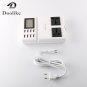 Smart LCD Display 8 USB Charging Ports Dual AC Ports Phone Holder Power Adapter Charging Station