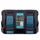 Universal USB Dual Charger DC18RD 14.4V-18V Li-Ion Battery Charger for Makita Power Tool Fast Chargi