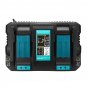 Universal USB Dual Charger DC18RD 14.4V-18V Li-Ion Battery Charger for Makita Power Tool Fast Chargi