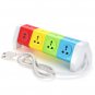 Alardor ALD-4W8KLU 250V Rotating Socket Patch Panel USB Plug Board Power Strip