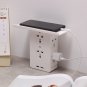 Socket S helf 8 Port Surge Protector Holder Tray Removable Wall Outlet 6 Electrical Outlet Extenders