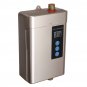 4000W Mini Electric Water Heater LCD Display Waterproof Tankless Hot Water Heater 3S Fast Heating wi