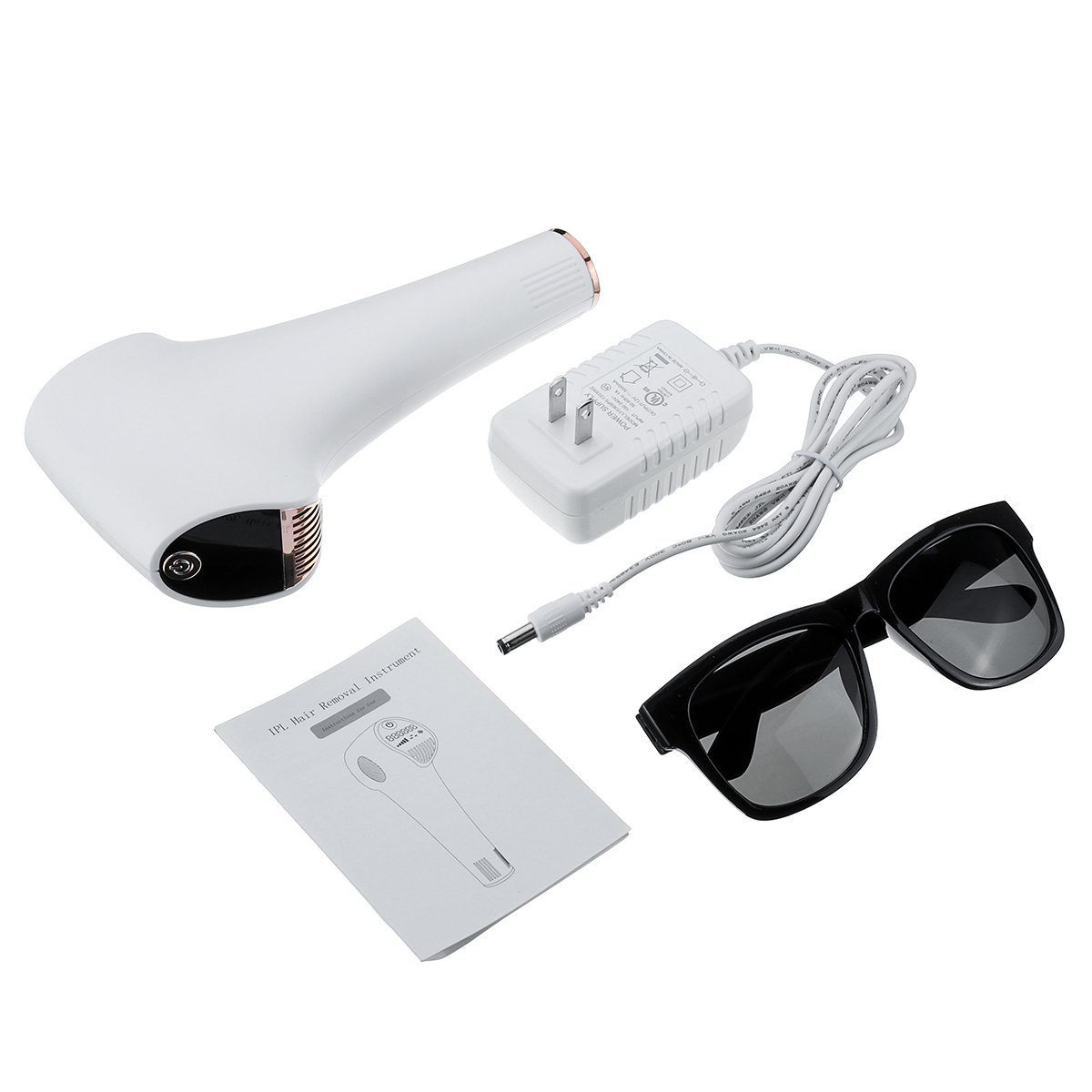 500,000 Flashes Hair Epilator LCD Screen 5 Speed Adjustment Laser Hair Removal Device Hair Shaving R