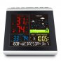 Wireless Weather Station Temperature Humidity Sensor Colorful LCD Display Weather Forecast RCC Clock