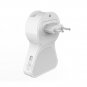 Multifunction USB Wall Socket LED Socket Night Light Plug-in Wall Warm White Light Control On/OFF Pl