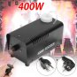 400W Fog Smoke Mist Machine Stage Effect Disco DJ Party Christmas with Remote Control
