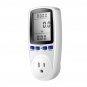 LCD Din Rail Digital Timer Switch Socket 50/60Hz Power Voltage Current Metering US/EU/UK Plug
