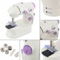 Portable Sewing Machine Mini With Lamp Thread Cutter Extension Table Electric Sewing Machines DIY Em