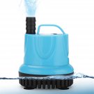 10/18/25/45/60/85/105W Ultra-quiet Submersible Water Fountain Pump Filter Waterproof Aquarium Tank F