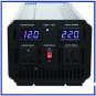 Intelligent Dual LCD Pure Sine Wave Power Inverter DC12V/24V to AC220V 1500W for Home/Car/Industry