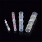 Excellway 50/100pcs Solder Seal Heat Shrink Tube Butt Wire Connector Terminal Waterproof 4 Size