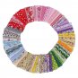 30Pcs/50Pcs/100Pcs DIY Sewing Cloth Assorted Pre-Cut Square Bundle Charm Cotton Floral Quilt Fabric
