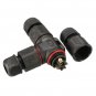 2/3 Cores 3 Pin T-shape IP67 Waterproof Nylon Aviation Plug Connector DC/AC
