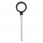 3/4/5cm Hand-held Convex/Concave Lens Glass Magnifier Optical Seat Accessories