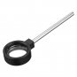 3/4/5cm Hand-held Convex/Concave Lens Glass Magnifier Optical Seat Accessories