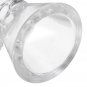 14mm / 18mm Clear Slide Male Glass Bowl With Handle Funnel Type Bowl