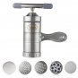 Noodle Maker Manual Press Machine Pasta Spaghetti Fruit Juicer Stainless Steel