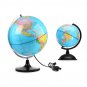110V Blue Ocean World Earth Globe Map Rotating Night Light Desktop Decoration Education
