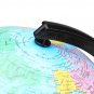 110V Blue Ocean World Earth Globe Map Rotating Night Light Desktop Decoration Education