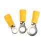 20PCS 4-6mm Yellow Ring Heat Shrink Electrical Terminals Connectors