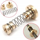 5pcs T8 Anti-Backlash Spring Loaded Nut Adjustable 2mm/4mm/8mm For Threaded Rod Lead Screws 3D Print