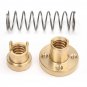 5pcs T8 Anti-Backlash Spring Loaded Nut Adjustable 2mm/4mm/8mm For Threaded Rod Lead Screws 3D Print
